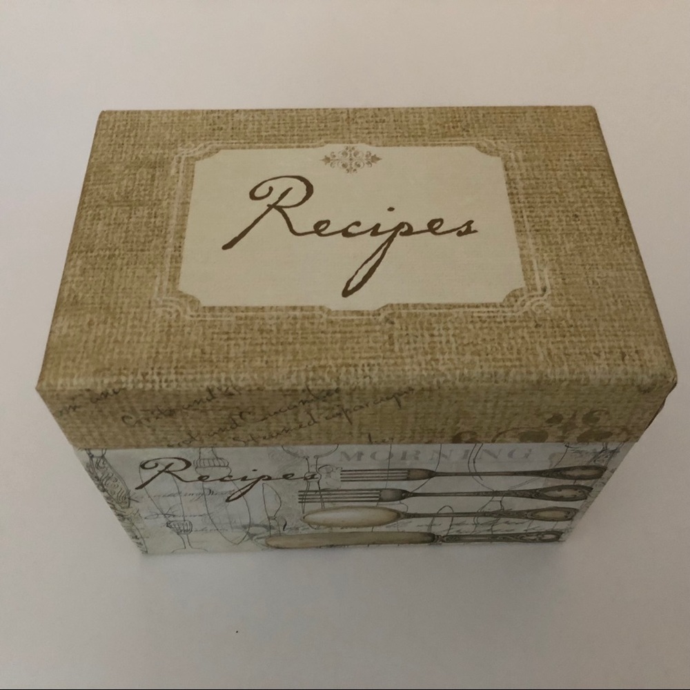 💕 SALE 💕 Recipe Box